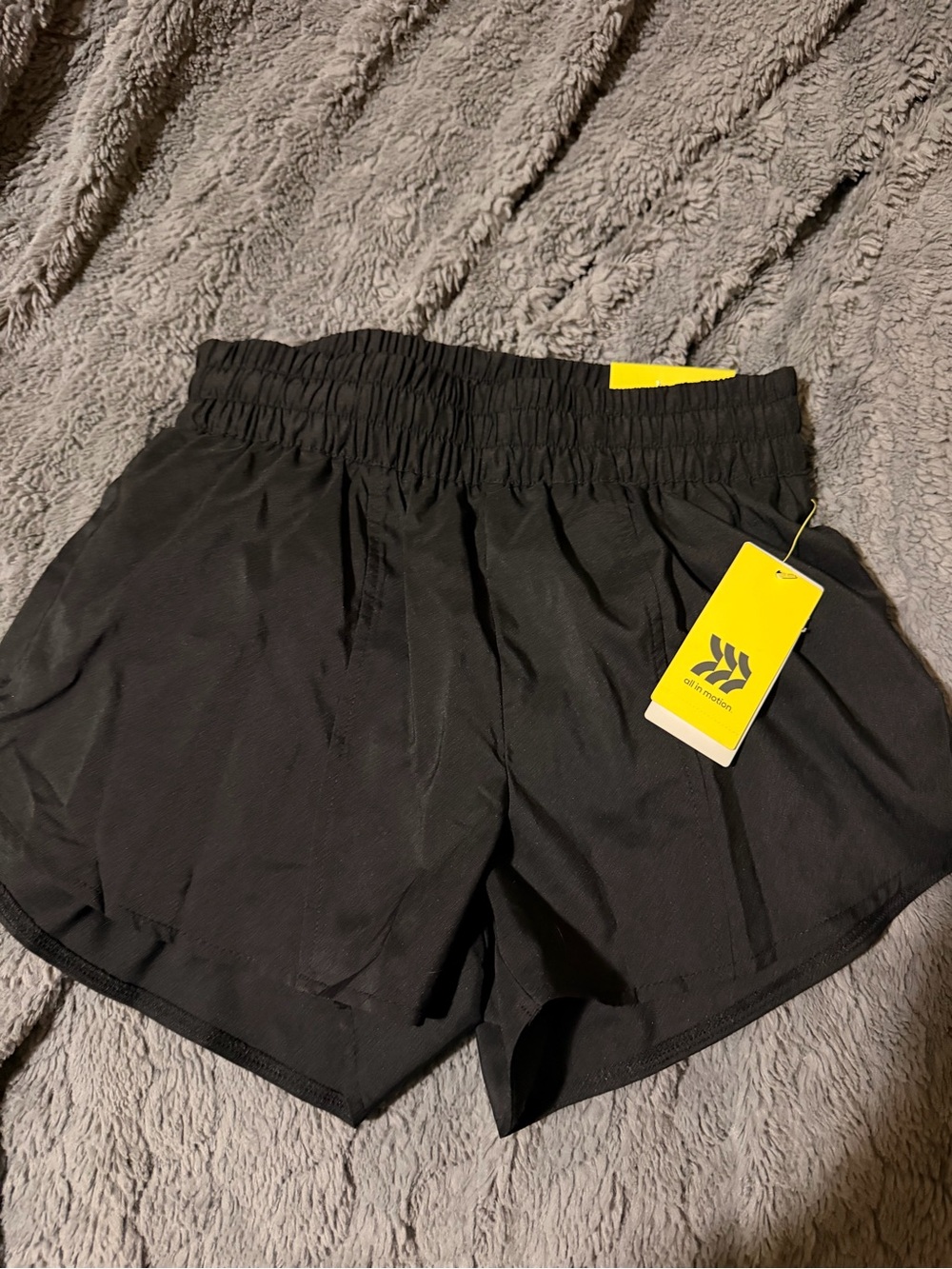All in motion 3” inseam black short sz xs nwt
